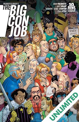 Palmiotti and Brady's The Big Con Job #3 (of 4)